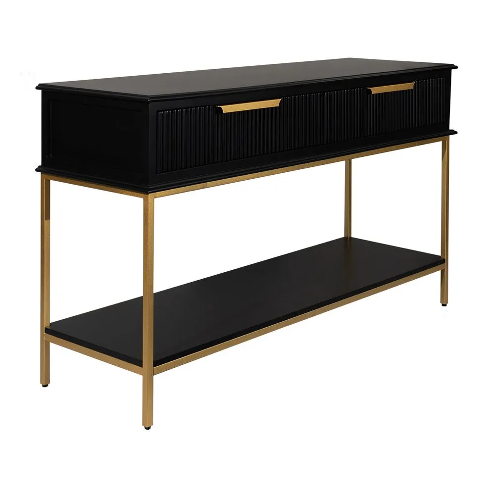 Aimee Console Table - Small Black