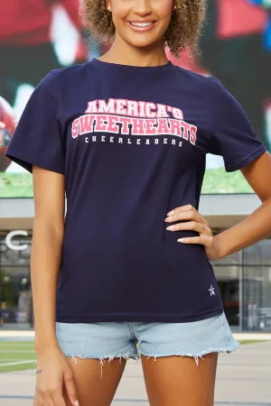 America's Sweethearts Tee in Navy