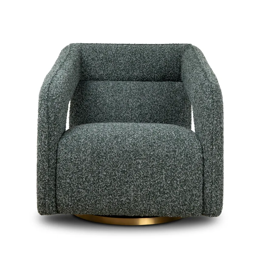 Armchair - Green Boucle