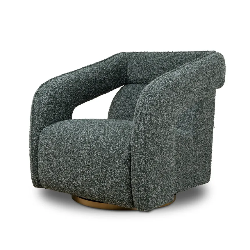 Armchair - Green Boucle