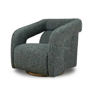 Armchair - Green Boucle