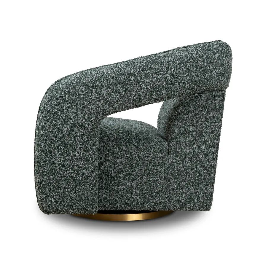 Armchair - Green Boucle