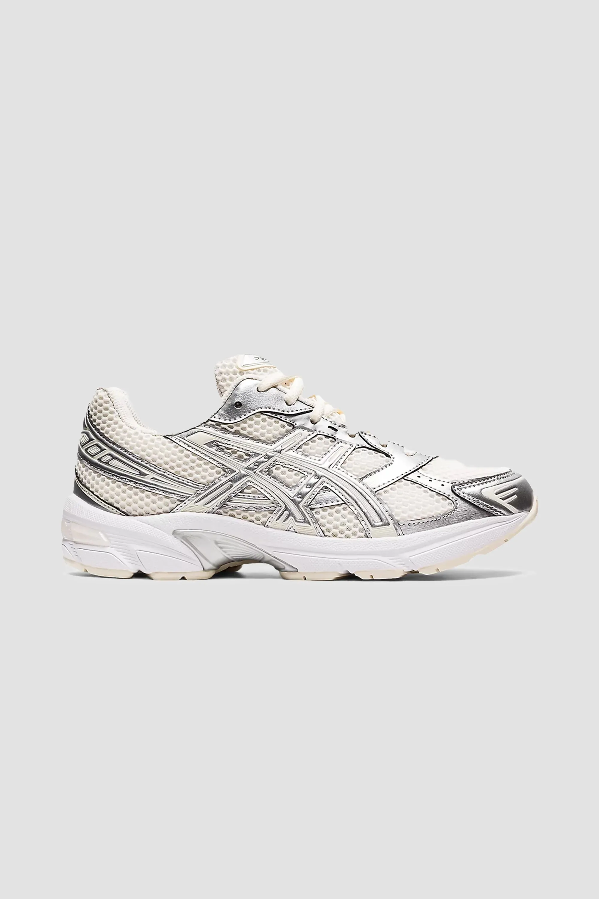 ASICS Women's Gel-1130 Sneaker in Cream/Pure Silver