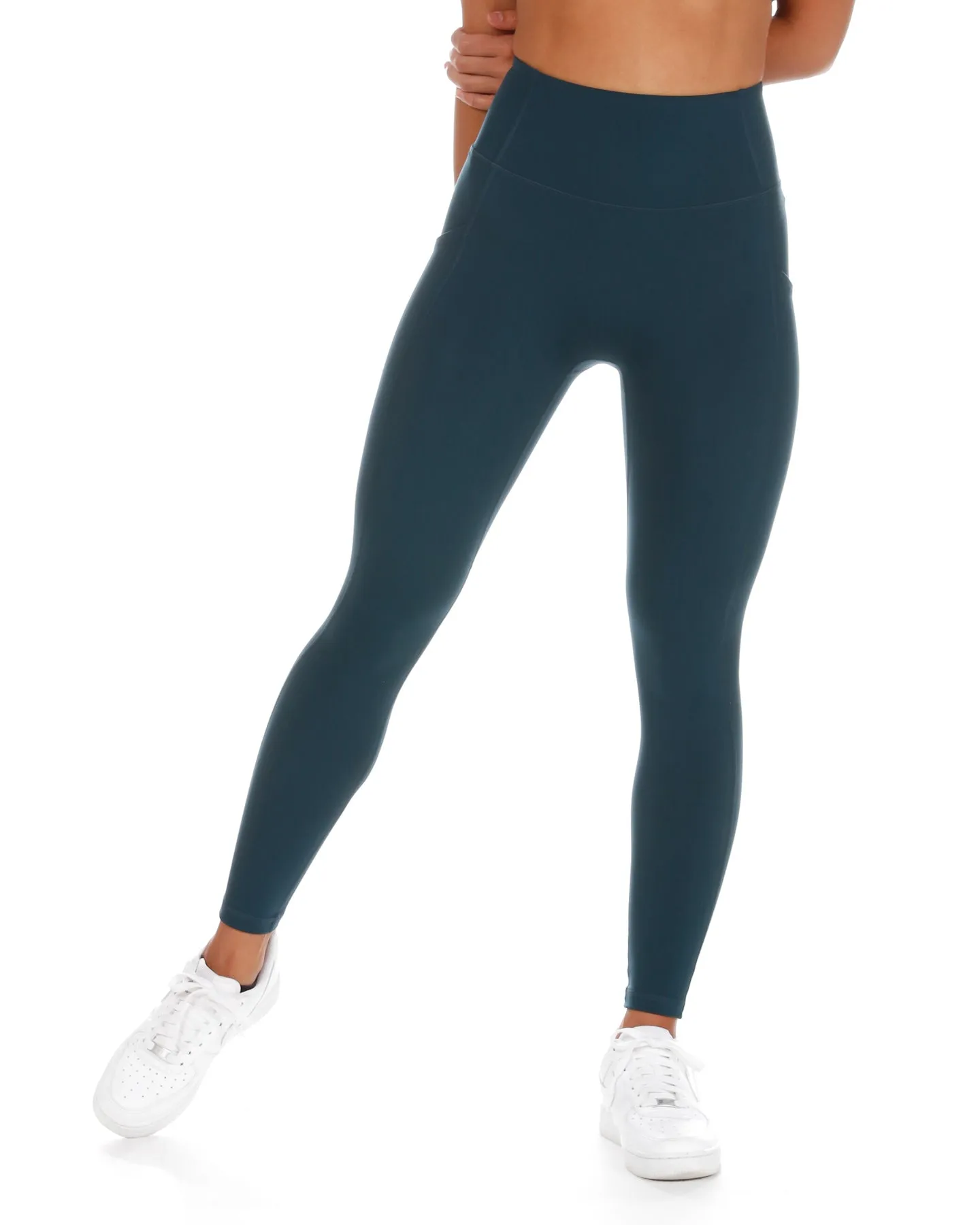 Aura Ascend Leggings - Deep Forest