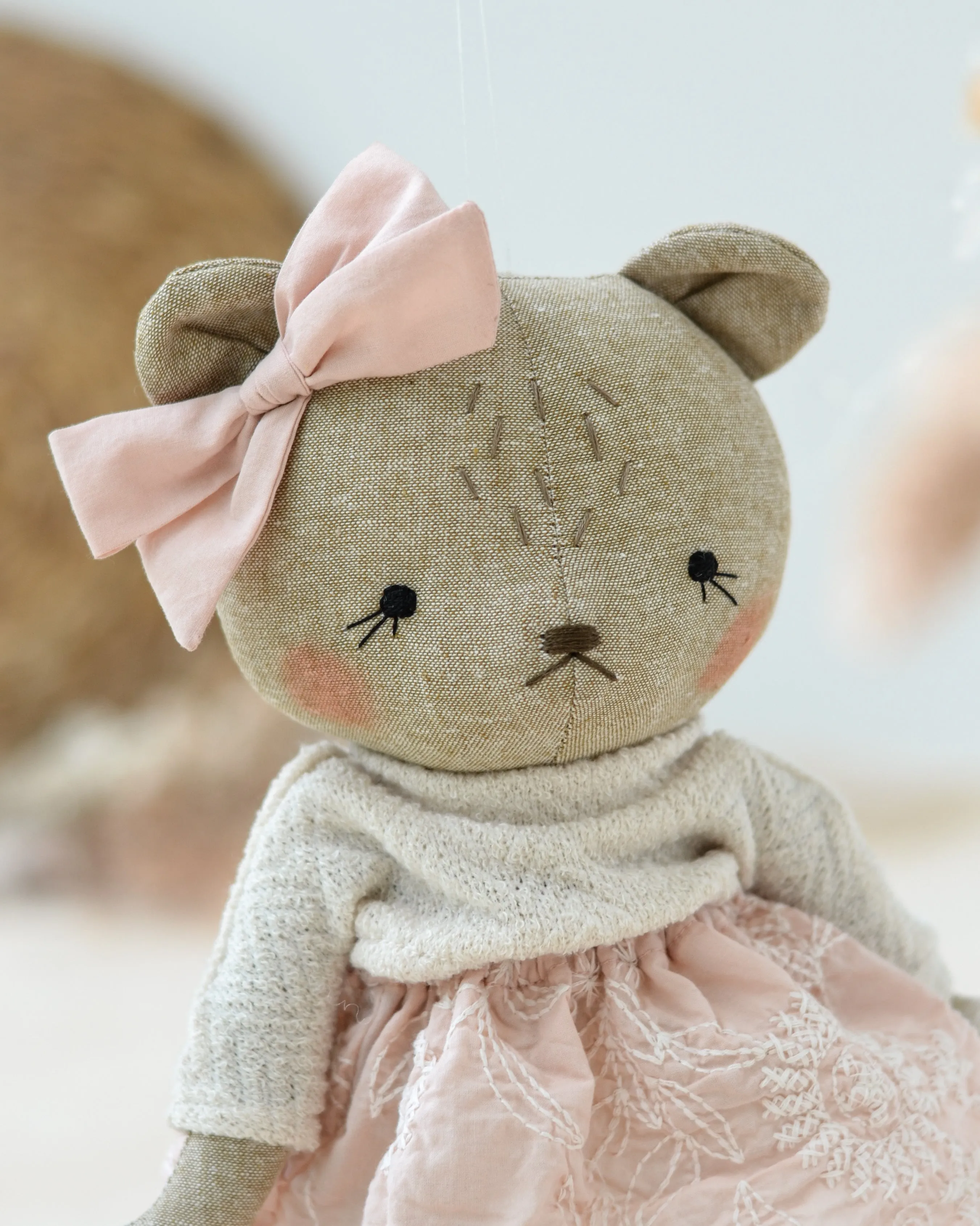 Bear Soft Toy Charlotte Skirt