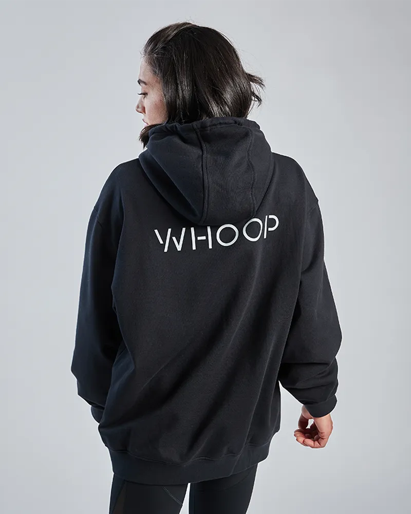 Black WHOOP Unisex Hoodie