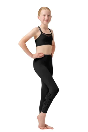 BLOCH CP0518 GIRLS KAIMI LENGTH 7/8 LEGGINGS