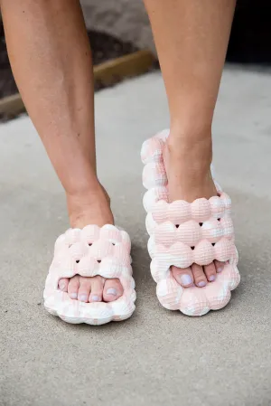 Bubble Cloud Sandals in Pink [Online Exclusive]