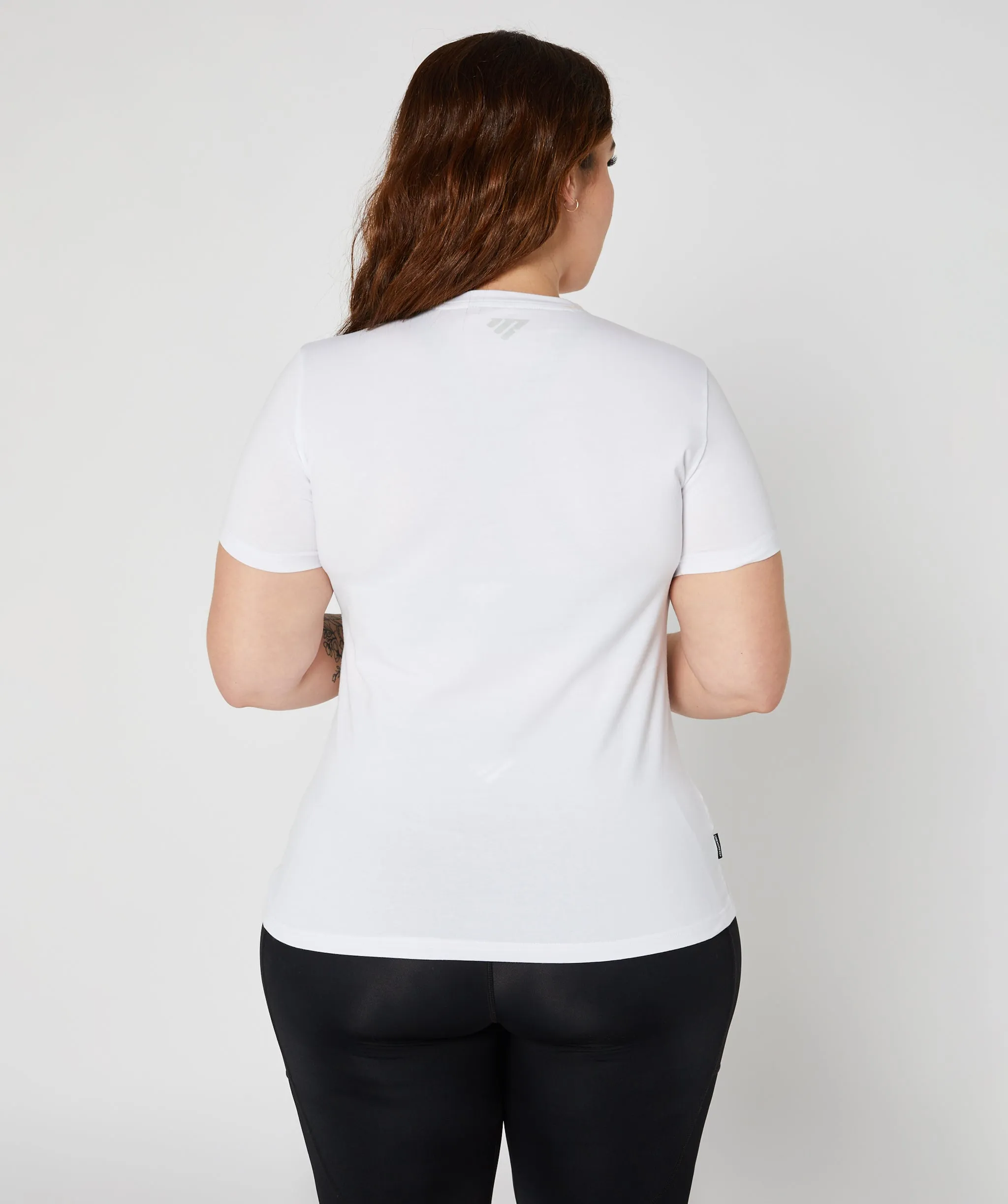 Core Fitted Tee White