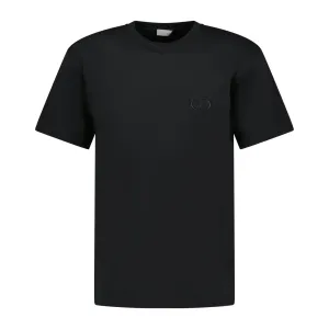 DIOR 'CD ICON' LOGO T-SHIRT BLACK