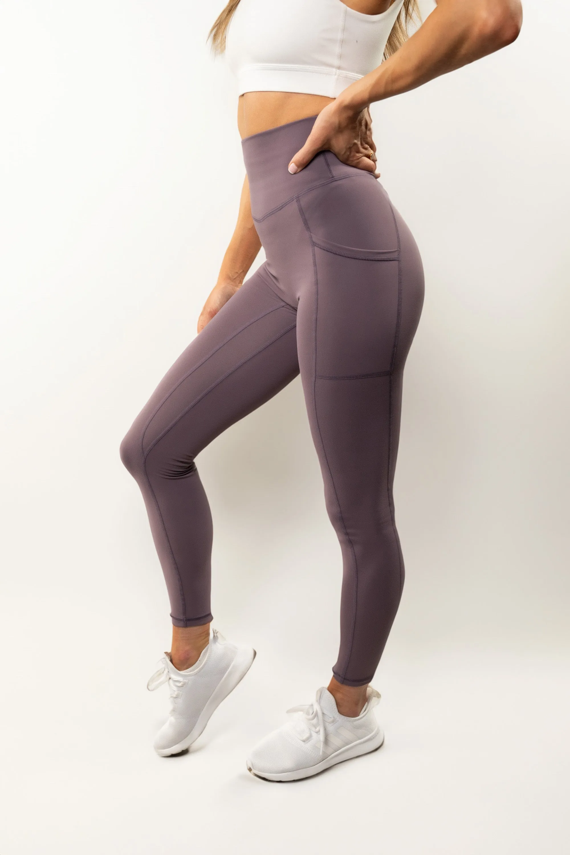 Effortless Scrunch 2.0 with Pockets - Dusty Lavender