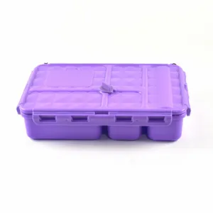 Go Green Small Snack Box - Purple