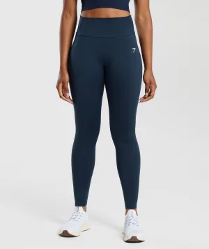 Gymshark Everyday Contour Leggings - Navy