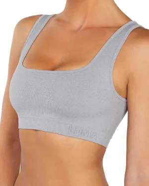 Heather High Sculpt Rib Bra