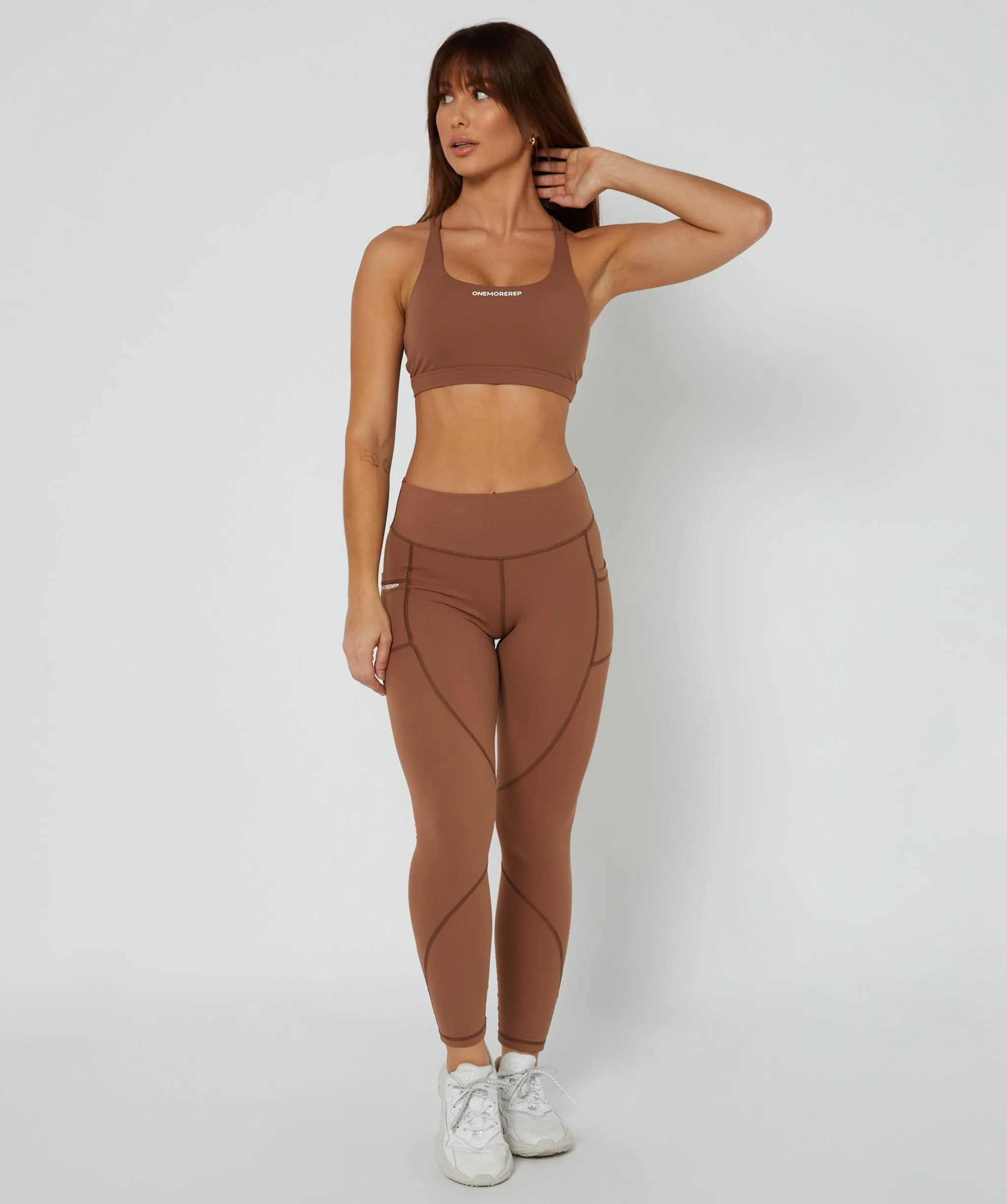 Hype v2 Pocket Leggings Mocha