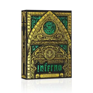 Inferno Playing Cards Emerald Blaze