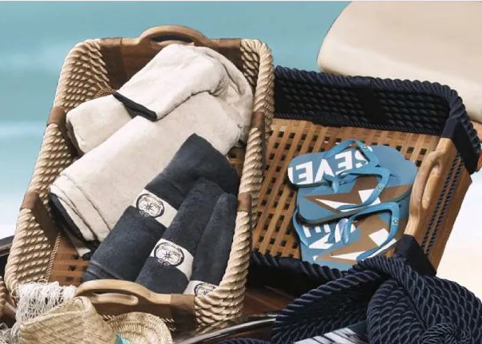 Italian Yachtsman's Cross-Hatch Shoe Basket