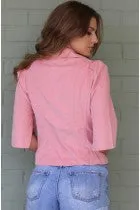 JOAN - PINK CORD JACKET