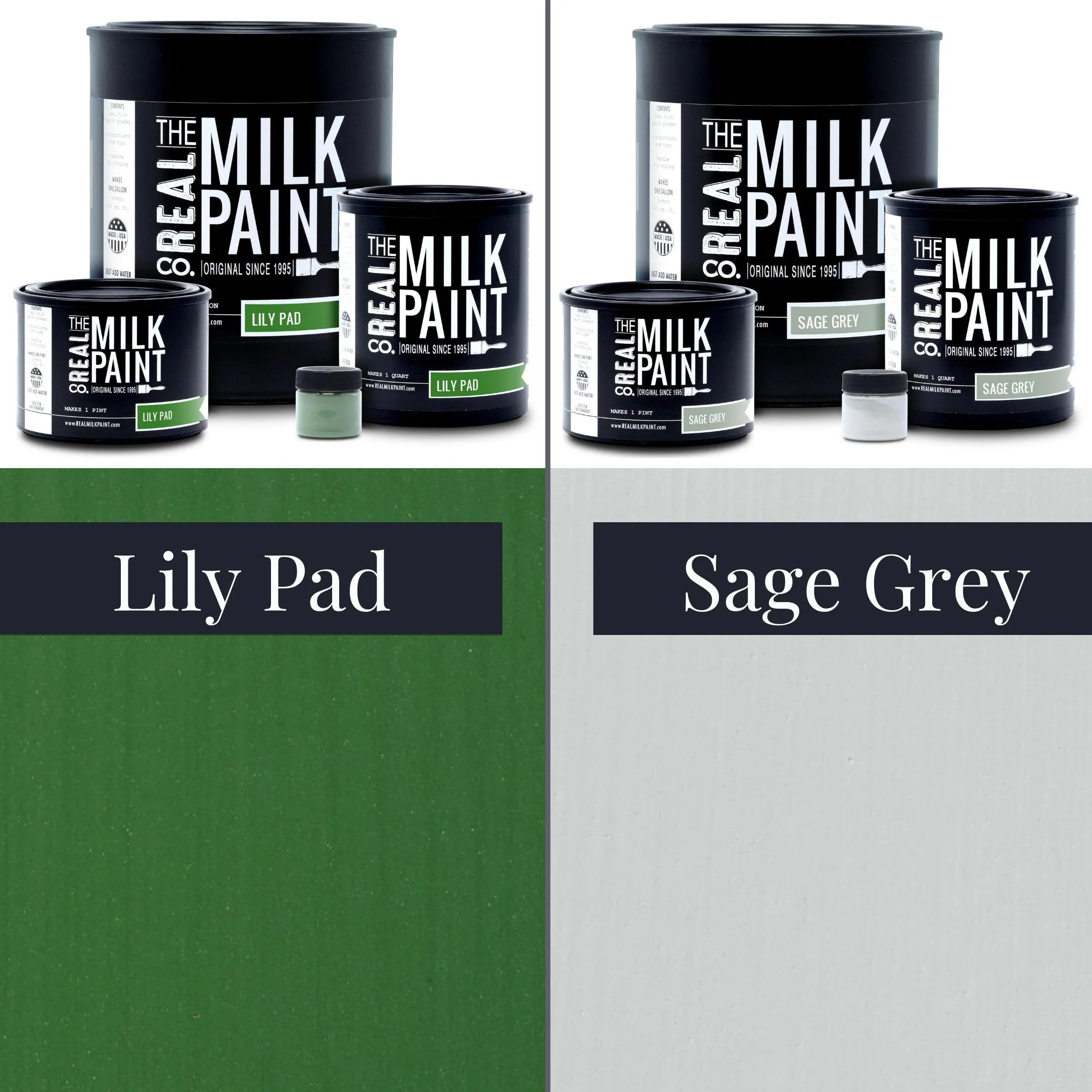 Milk Paint - The Green Collection, All Natural VOC-free Finish