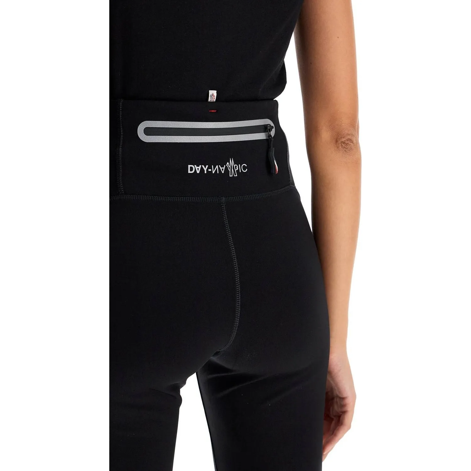 Moncler Grenoble technical jersey leggings for active wear