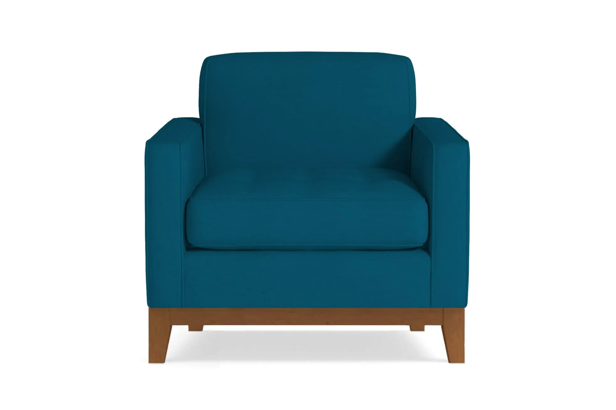 Monroe Drive Chair :: Leg Finish: Pecan