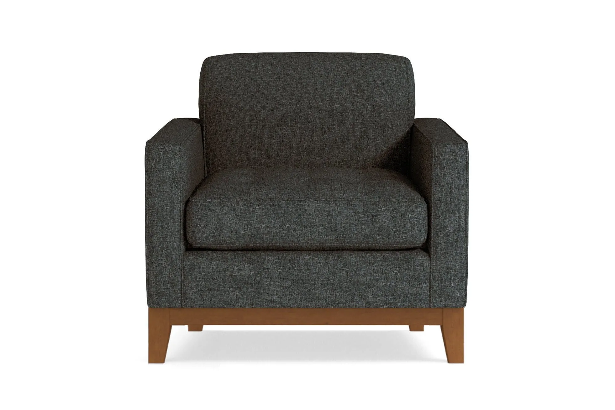 Monroe Drive Chair :: Leg Finish: Pecan