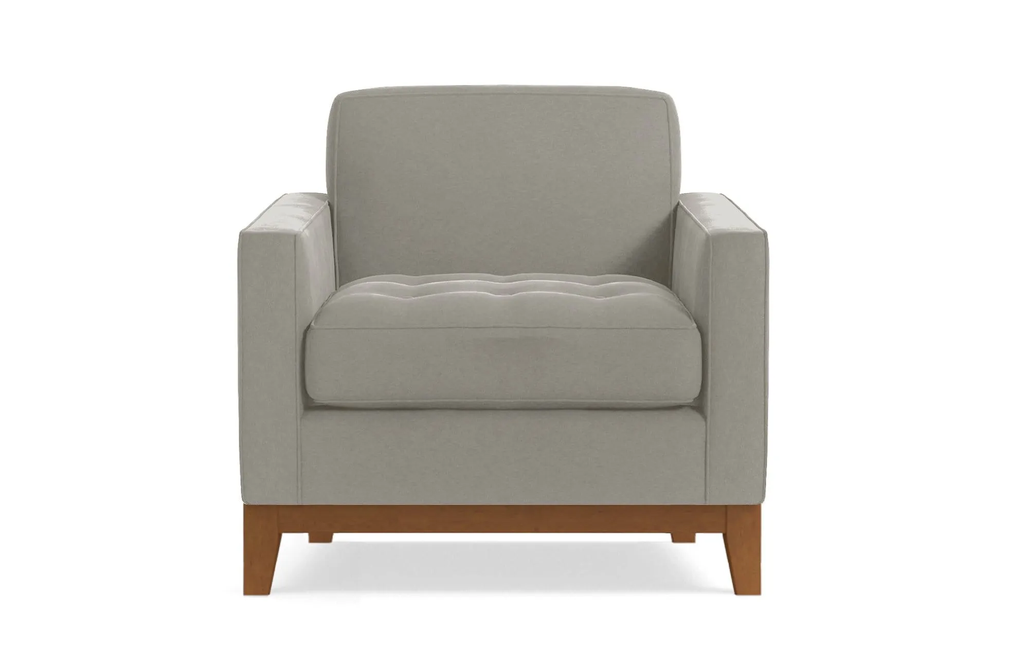 Monroe Drive Chair :: Leg Finish: Pecan