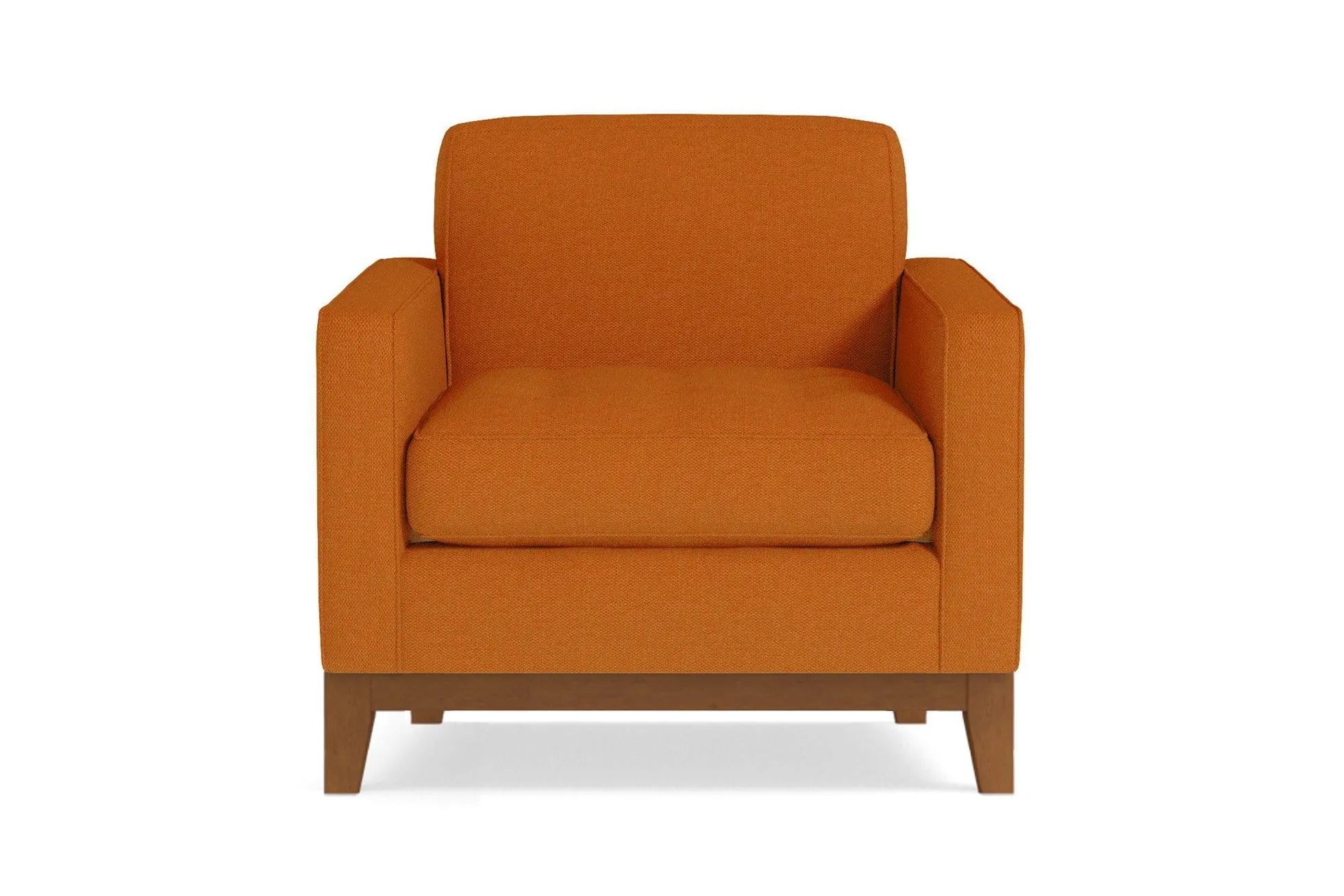 Monroe Drive Chair :: Leg Finish: Pecan