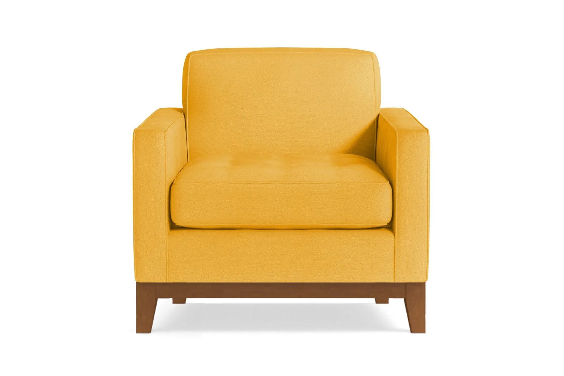 Monroe Drive Chair :: Leg Finish: Pecan