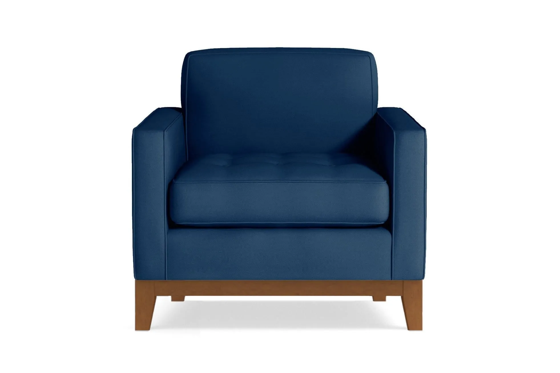 Monroe Drive Chair :: Leg Finish: Pecan