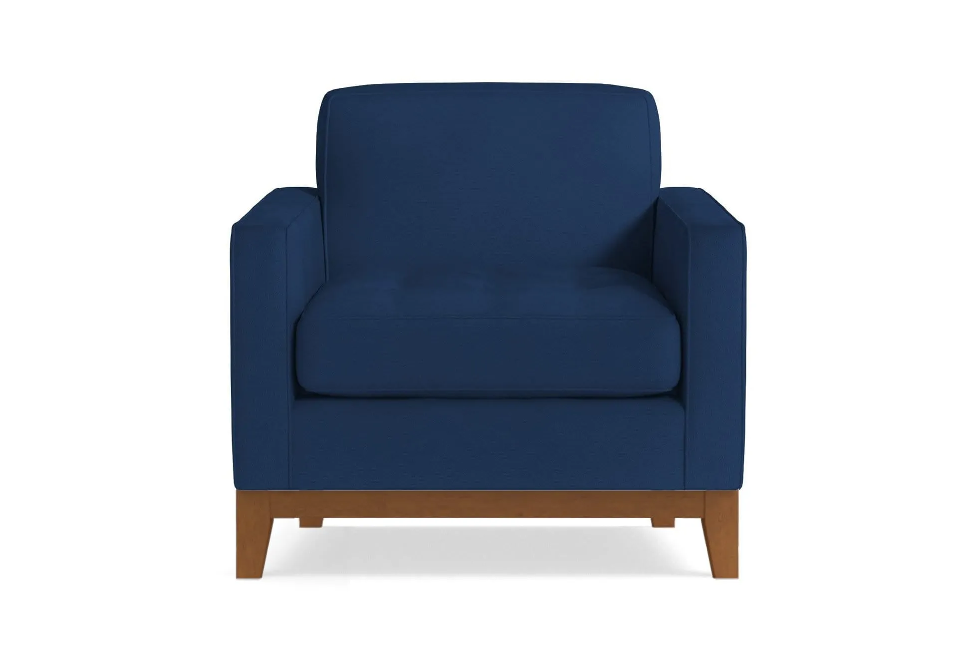 Monroe Drive Chair :: Leg Finish: Pecan