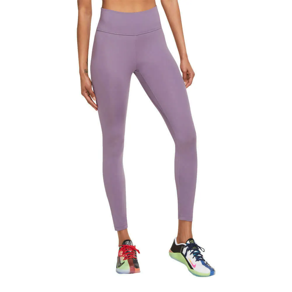 Nike Women's Mid Rise One Leggings - Lilac