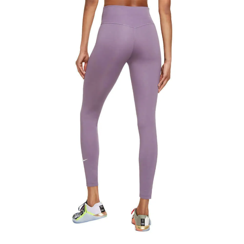 Nike Women's Mid Rise One Leggings - Lilac