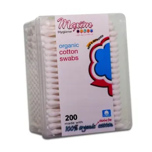 Organic Cotton Swabs, 200 count