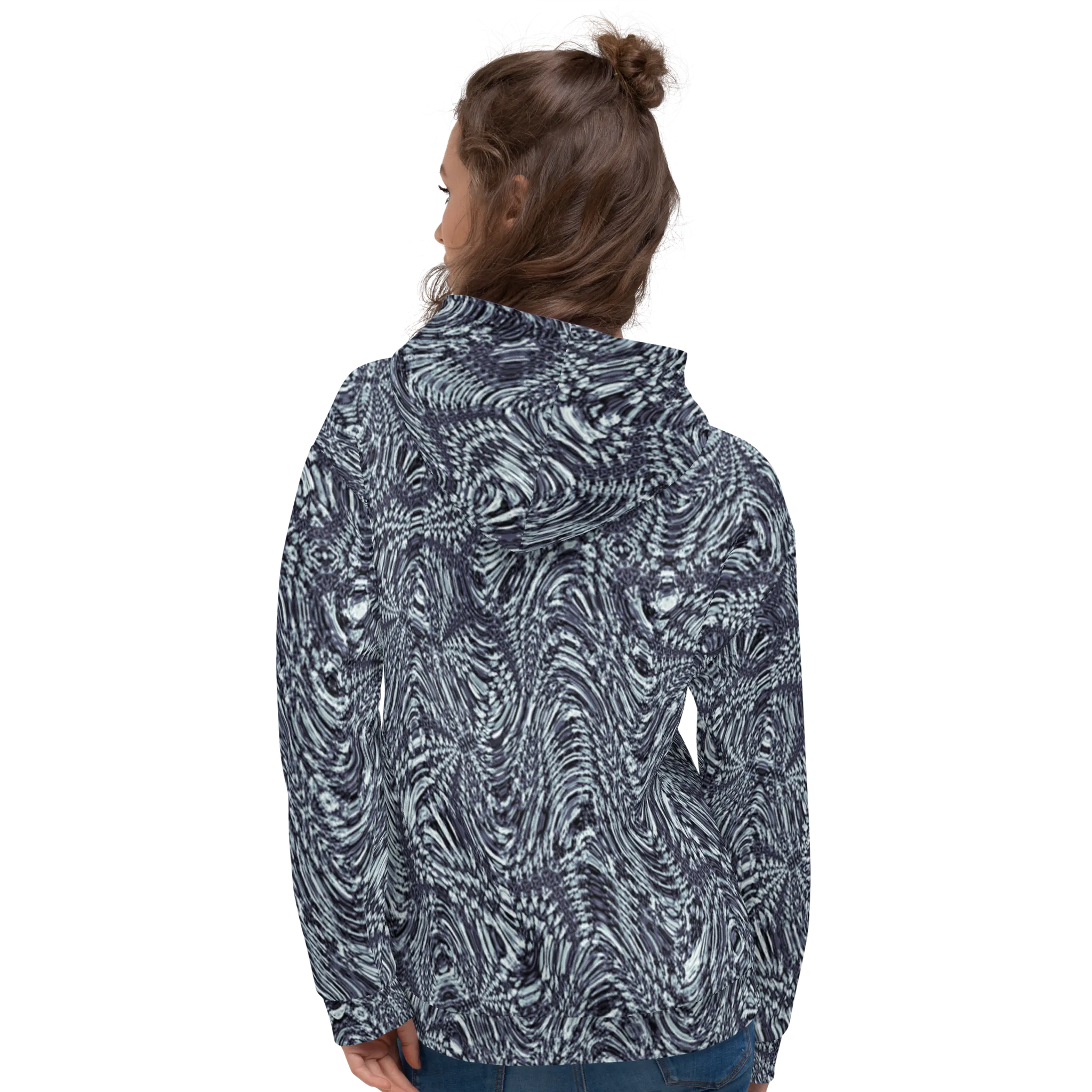 Recursia Alchemical Vision Women's Hoodie In Blue