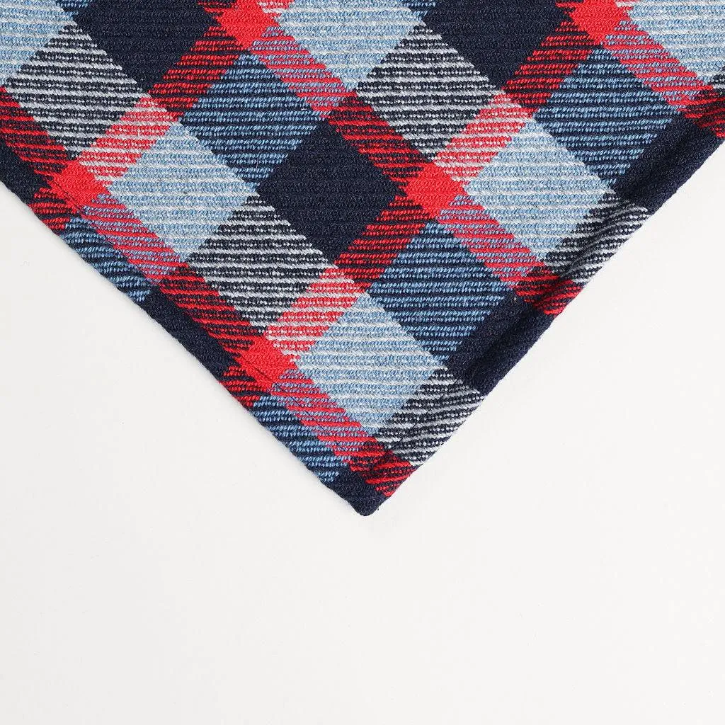 Red and Blue Plaid Throw Blankets | 56"x70"