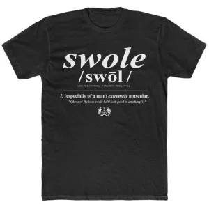 SWOLE- Men's Cotton Crew Tee