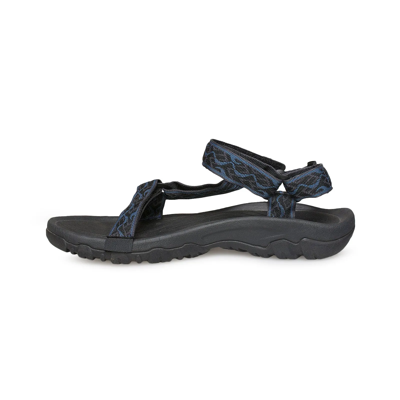 Teva Hurricane 4 Wavy Trail Navy Sandals - Men's