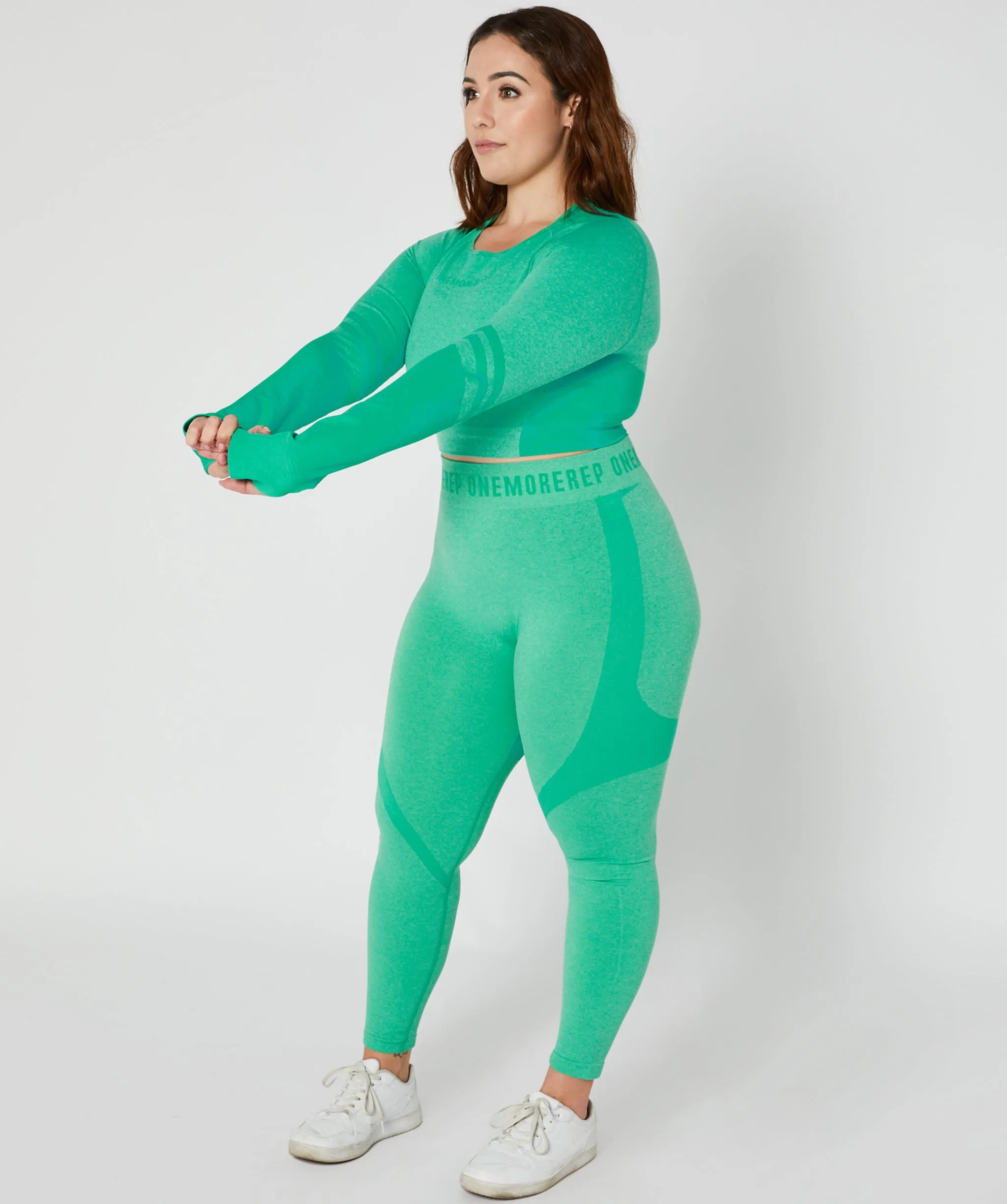 True Seamless Full Length Leggings Emerald