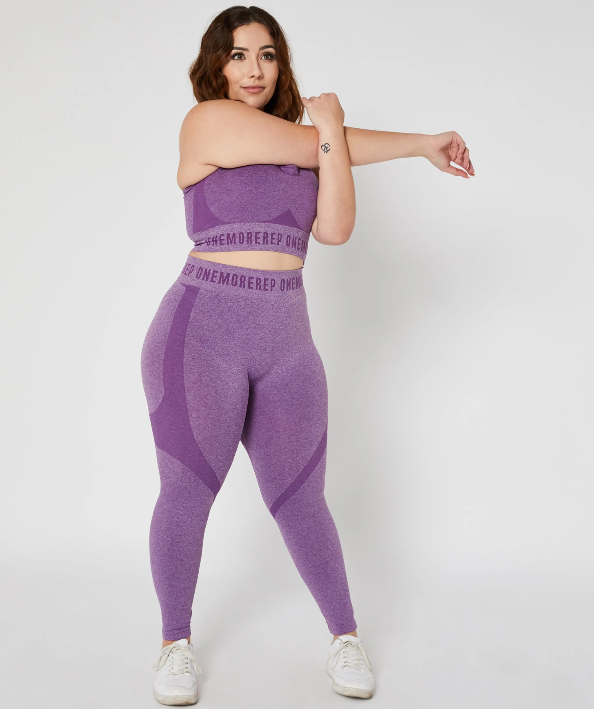 True Seamless Full Length Leggings Purple