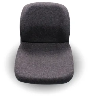 Universal Forklift Replacement Seat with 9.5" Wide Mounting Pattern – Gray Fabrifoam