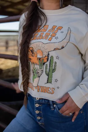 Wild at heart long sleeve shirt