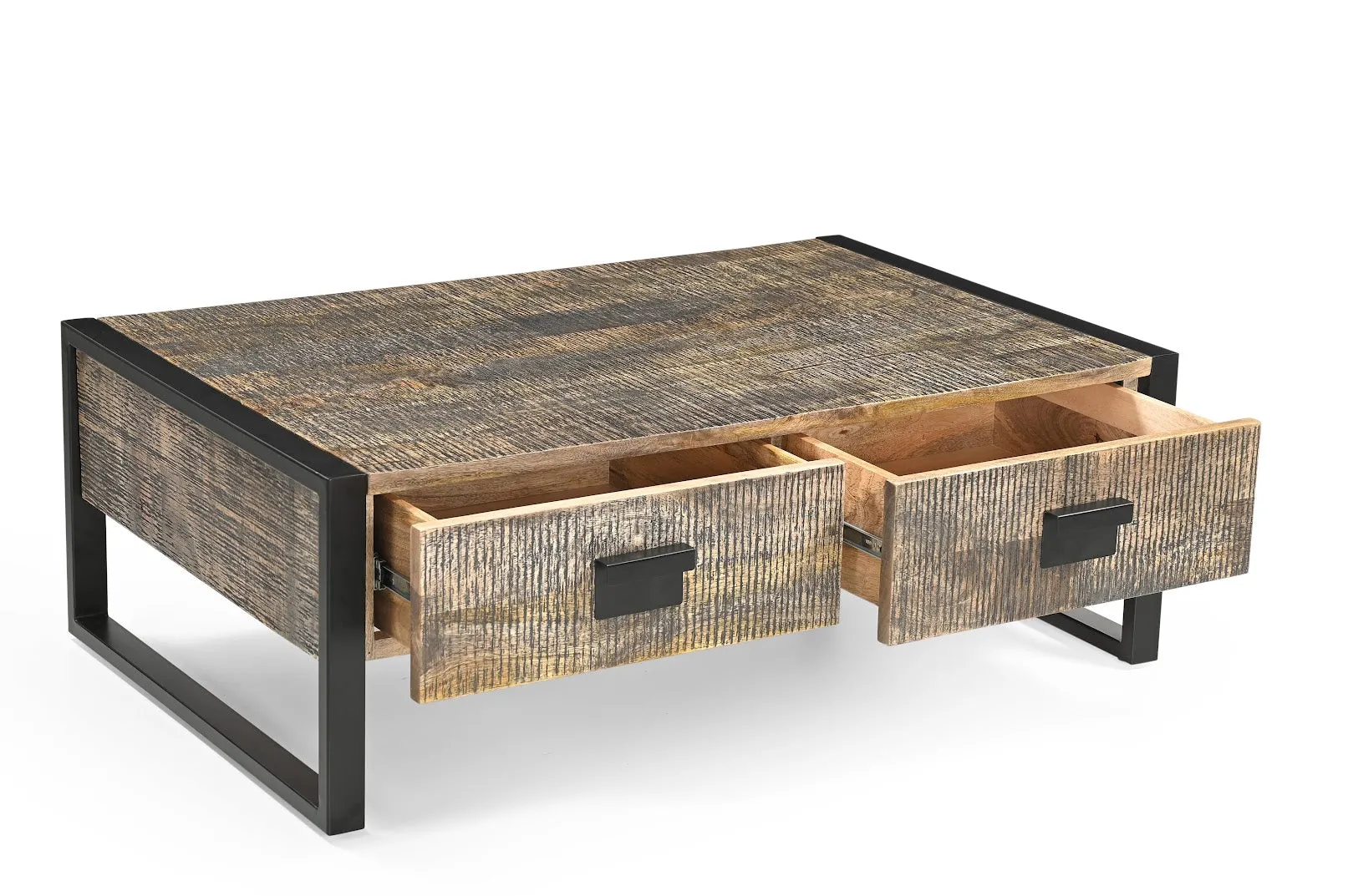 Wyatt XL Coffee Table - Black Patina